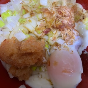 温玉のせ♡明太釜玉うどん